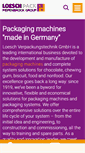 Mobile Screenshot of loeschpack.com
